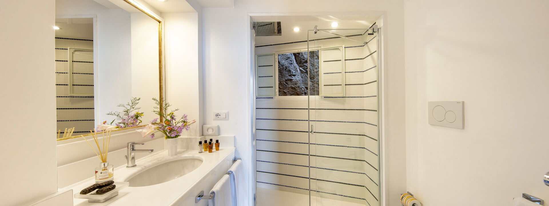 Torre Sponda - Casa Angelica, Private Beach: Automne, Été, Printemps, Salle de bain