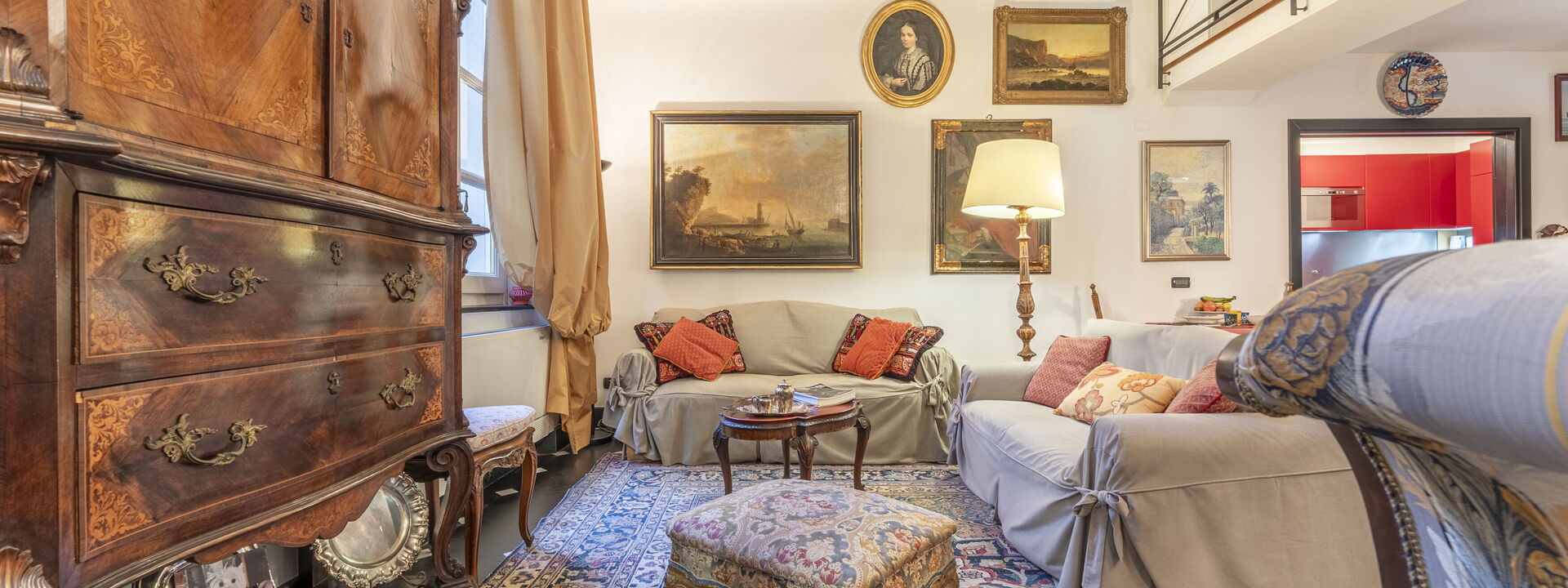 Portello Square Lux Apartment Genova: Automne, Été, Printemps, Salon