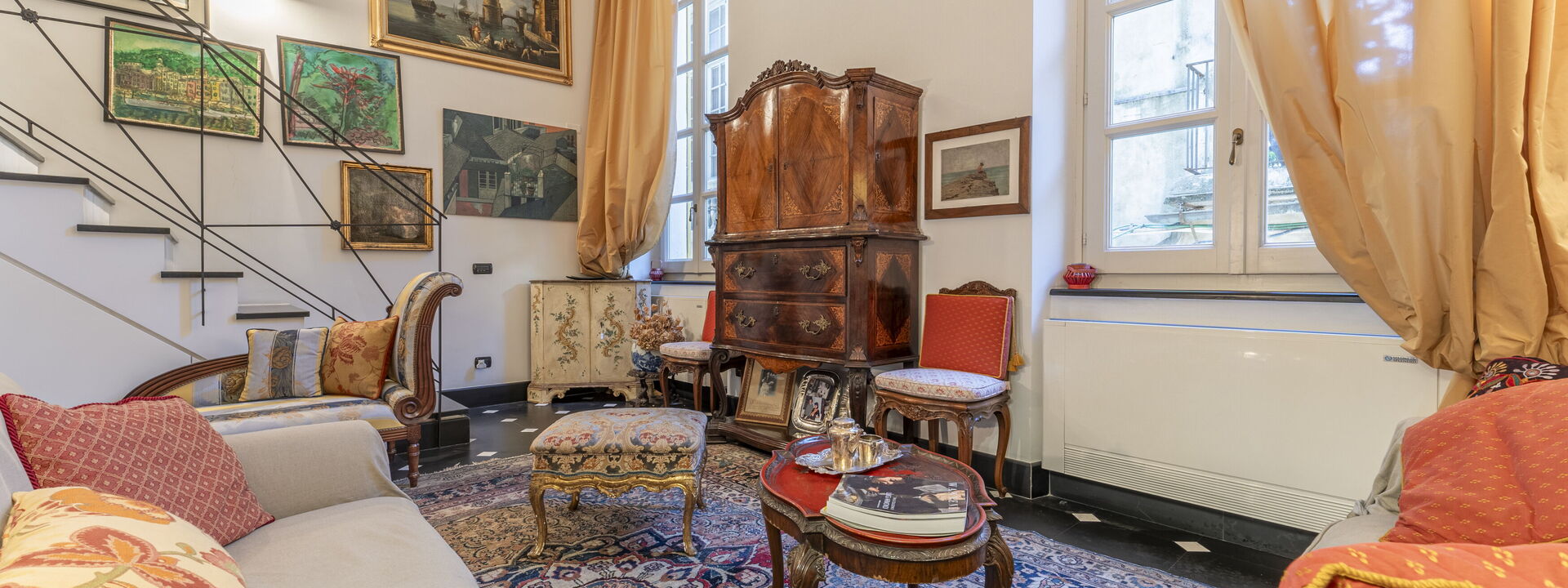 Portello Square Lux Apartment Genova: Automne, Été, Printemps, Salon