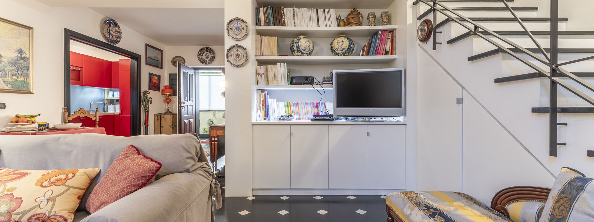 Portello Square Lux Apartment Genova: Automne, Été, Printemps, Salon