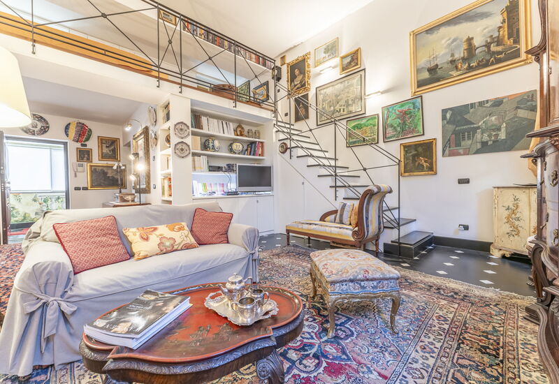 Portello Square Lux Apartment Genova: Frühling, Herbst, Sommer, Wohnzimmer