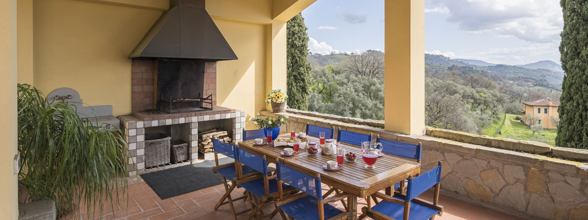 Villa Alessia Luxury: Autumn, Balcony / Terrace / Patio, Building Exterior, Spring, Summer