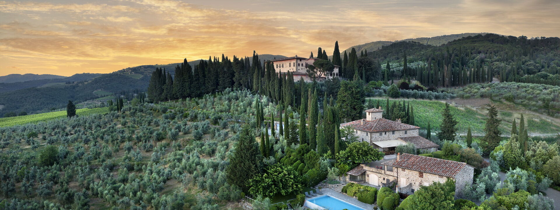 Il Casolese Vignamaggio, Private Pool, Nature, Greve In Chianti: Autunno, Estate, Primavera, Vista Panoramica