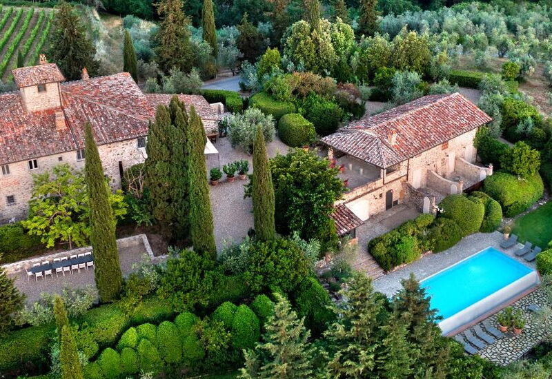 Il Casolese Vignamaggio, Private Pool, Nature, Greve In Chianti: Automne, bassin, Été, Printemps