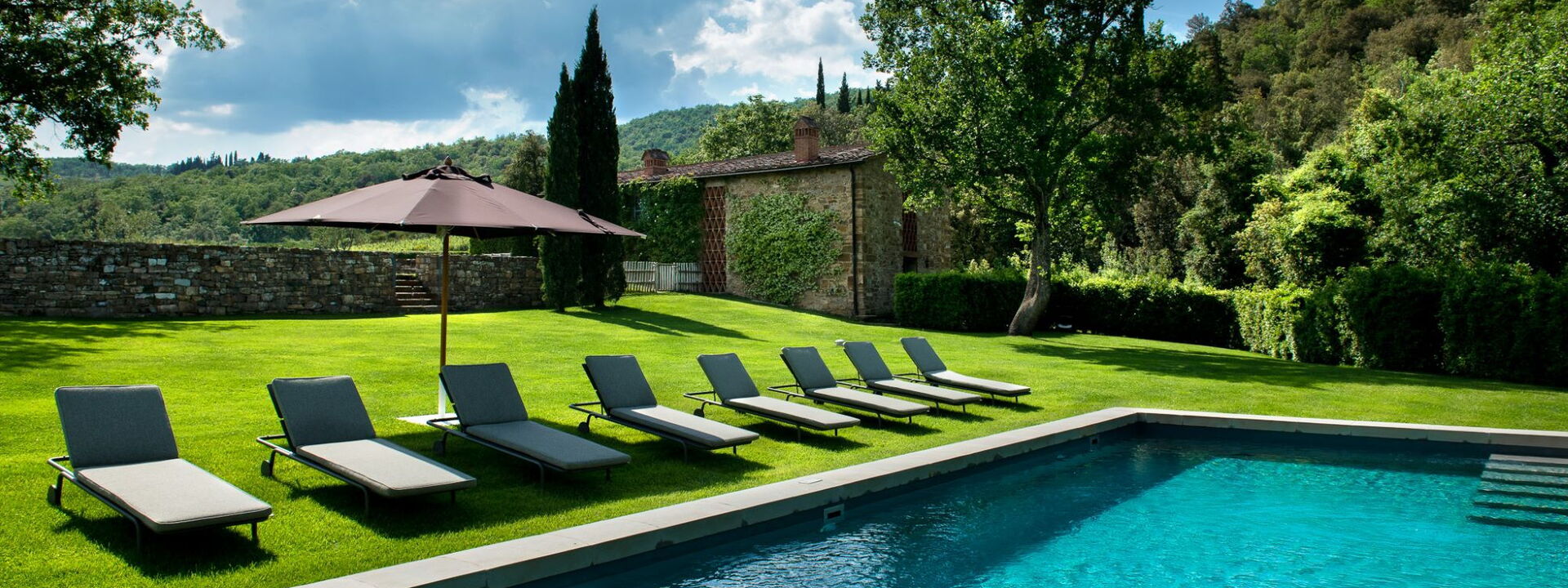 Il Prato Vignamaggio Private Pool, Nature, Greve In Chianti: Autunno, Estate, Piscina, Primavera