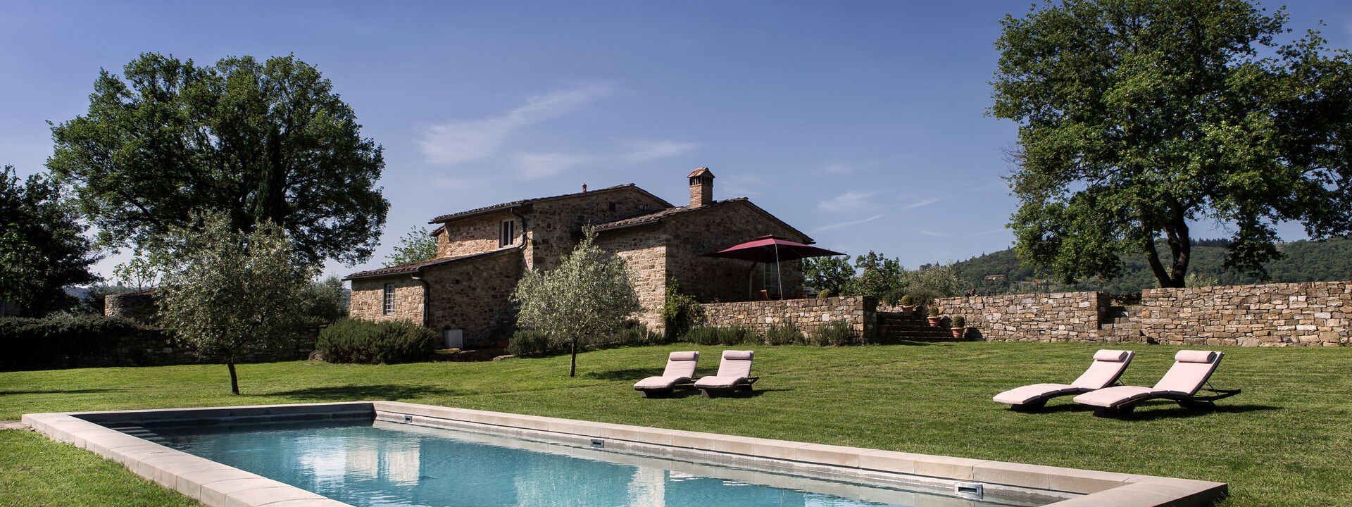 Il Prato Vignamaggio Private Pool, Nature, Greve In Chianti: Autunno, Estate, Piscina, Primavera