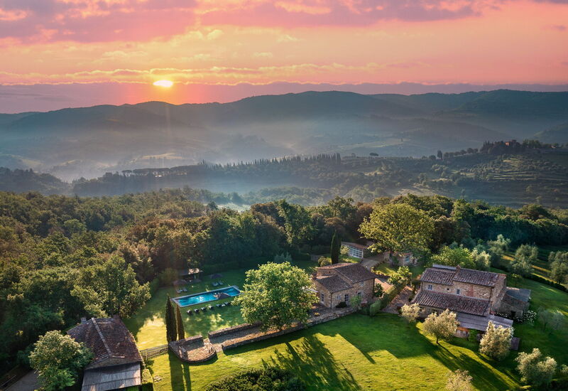 Il Prato Vignamaggio Private Pool, Nature, Greve In Chianti: Automne, Été, Printemps