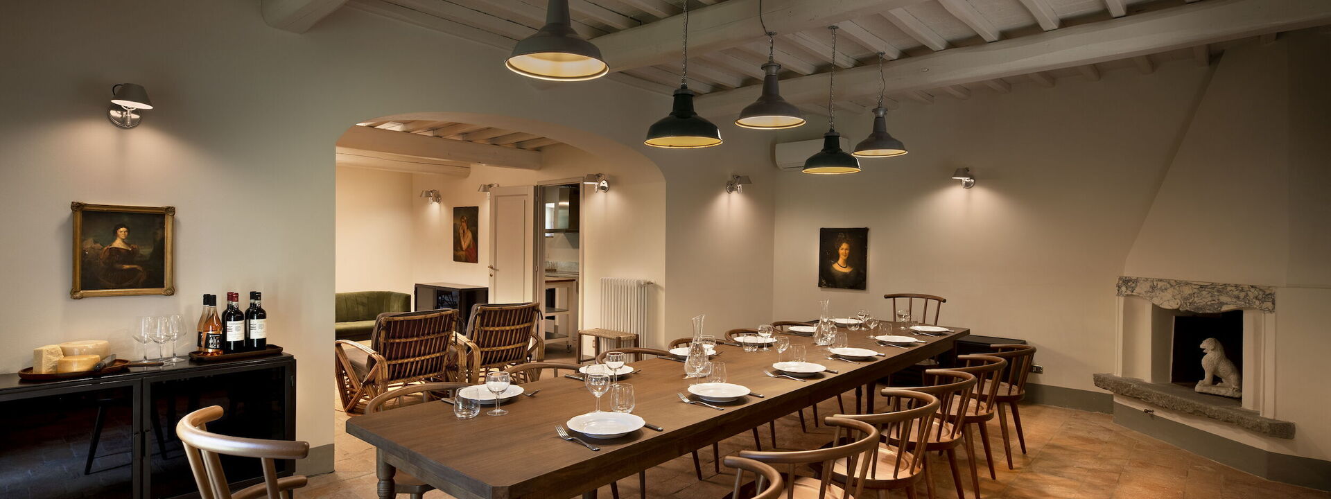 L'orto Vignamaggio, Private Pool, Nature, Greve In Chianti: Autunno, Estate, Primavera, Sala da pranzo