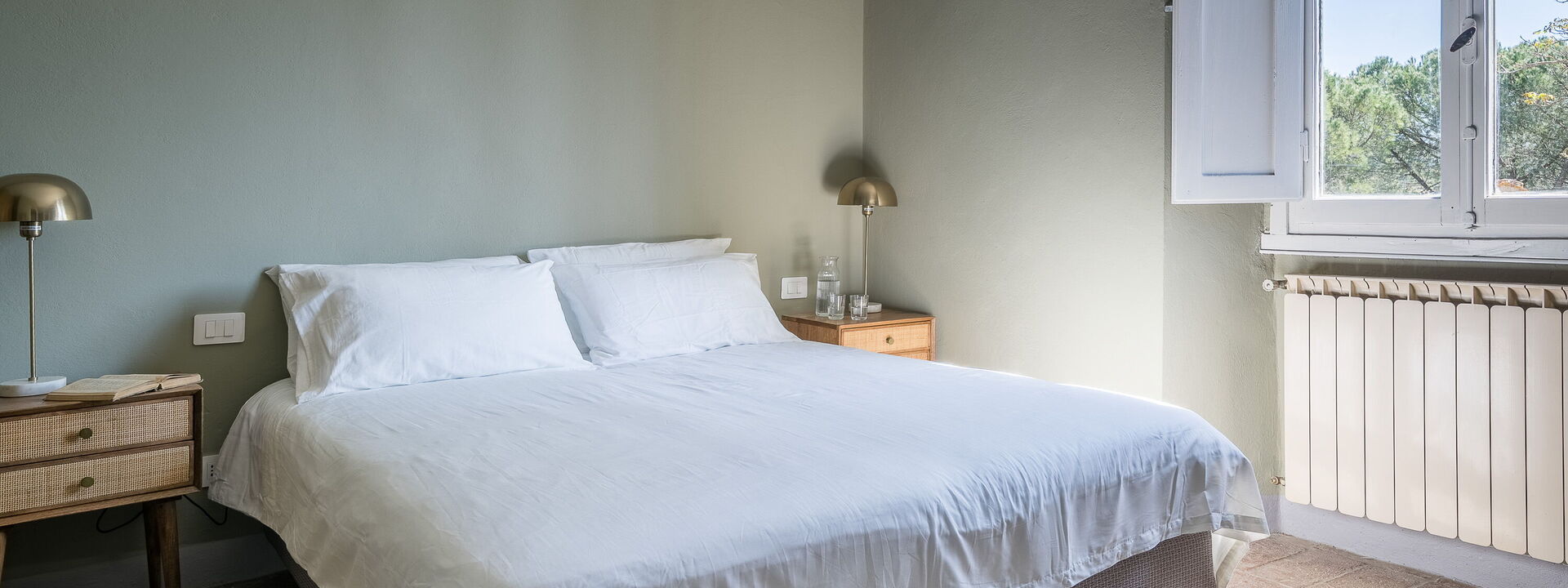 Relais Badia a Passignano - Relais Badia a Passignano - Appartamento Syrah: Frühling, Herbst, Schlafzimmer, Sommer