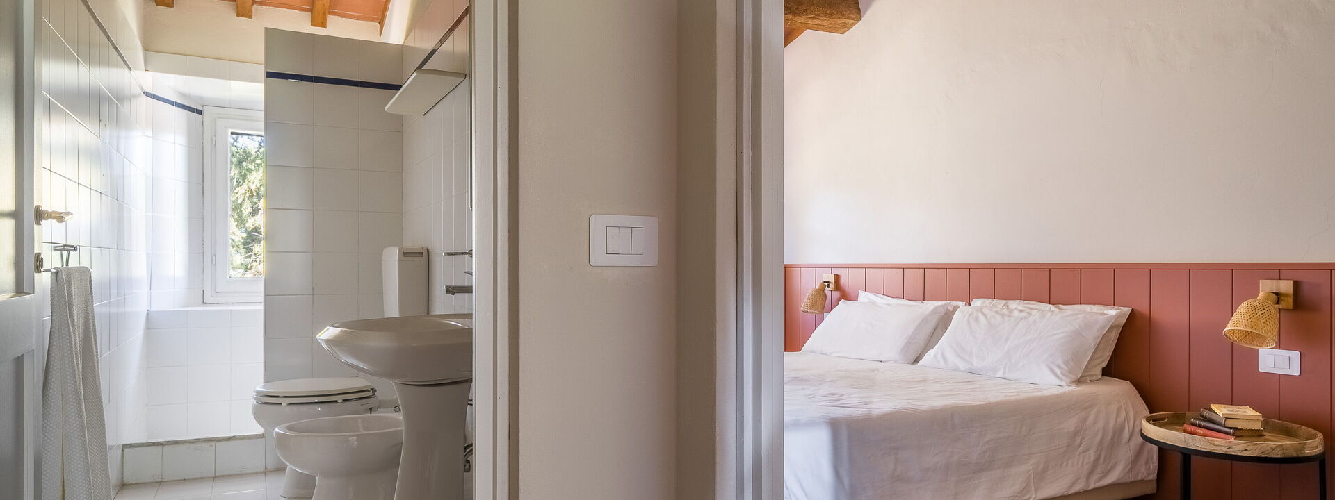 Relais Badia a Passignano - Relais Badia a Passignano - Appartamento Syrah: Frühling, Herbst, Schlafzimmer, Sommer