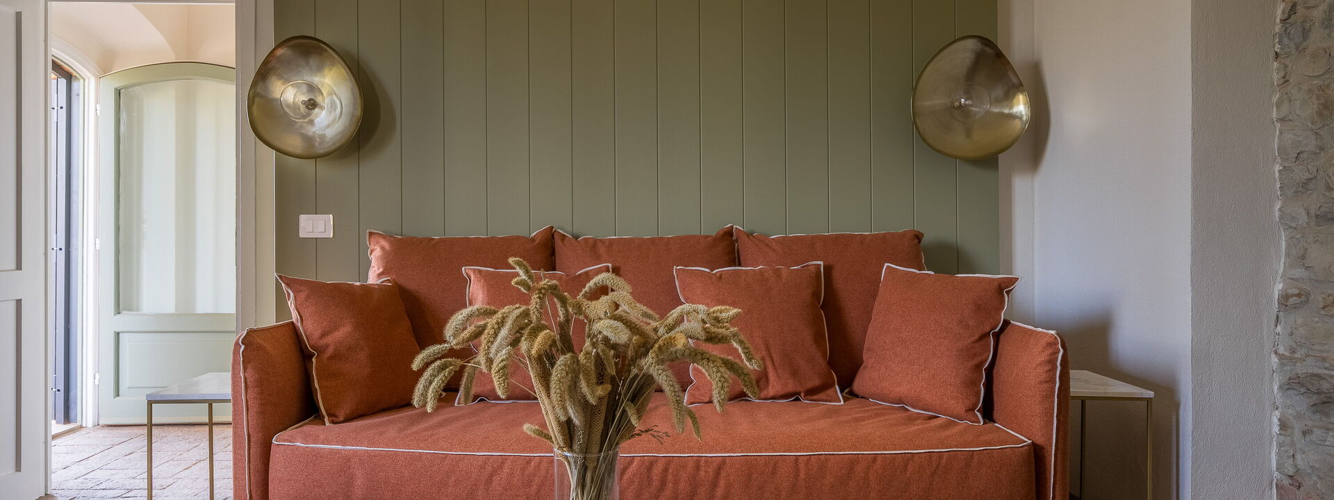 Relais Badia a Passignano - Relais Badia a Passignano - Appartamento Syrah: Frühling, Herbst, Sommer, Wohnzimmer