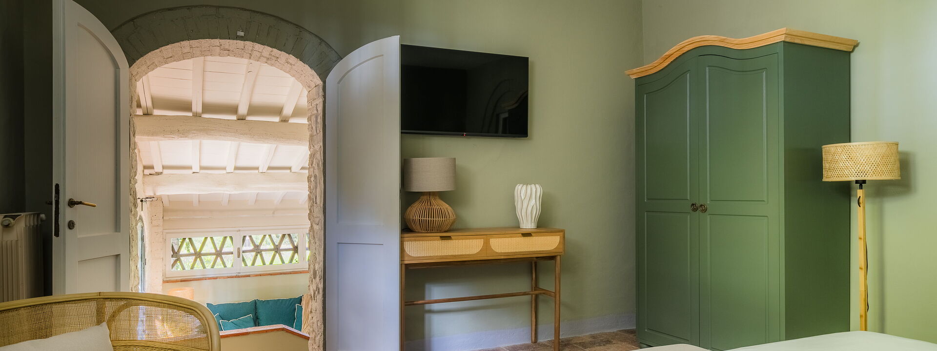 Relais Badia a Passignano - Relais Badia a Passignano - Appartamento Sangiovese: Frühling, Herbst, Schlafzimmer, Sommer