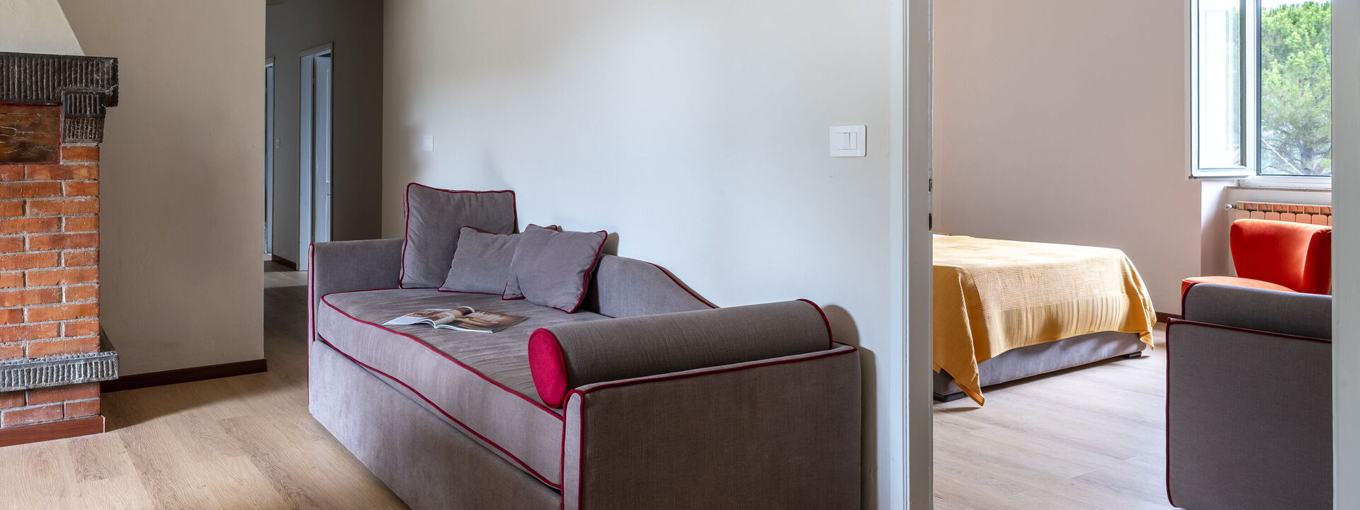 Relais Badia a Passignano - Relais Badia a Passignano - Appartamento Prosecco: Frühling, Herbst, Küche, Sommer, Wohnzimmer