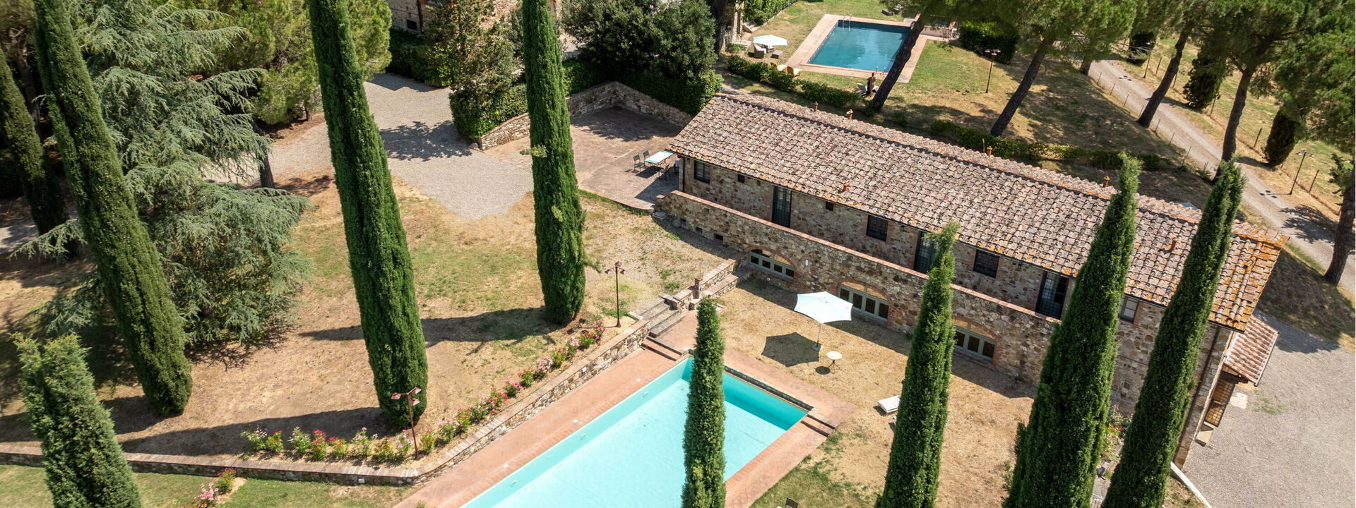 Relais Badia a Passignano: Autunno, Estate, Piscina, Primavera