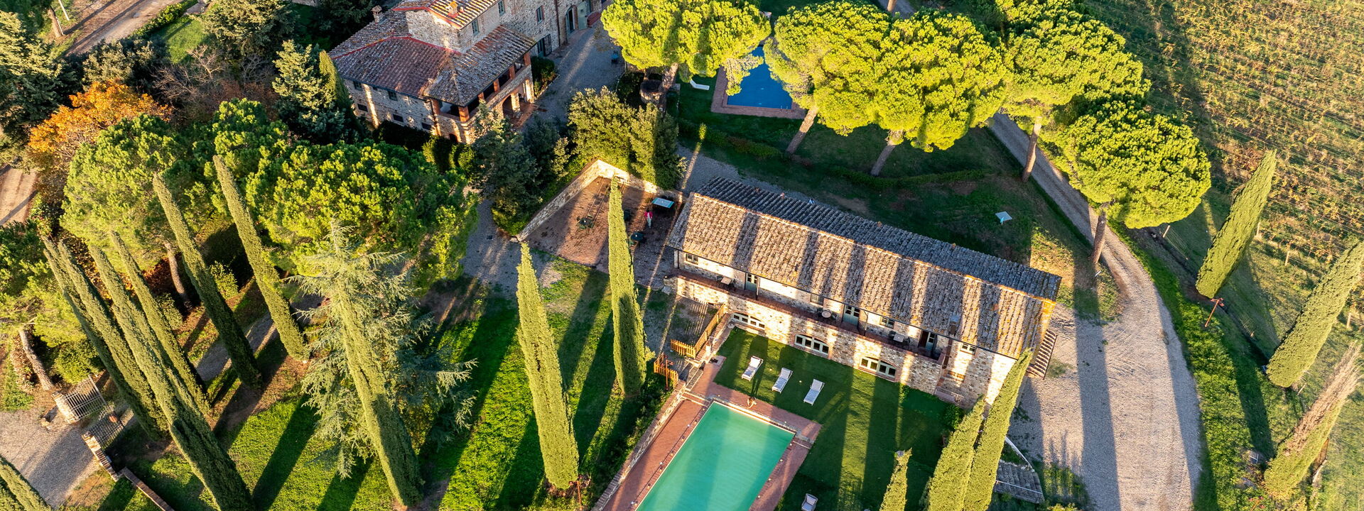 Relais Badia a Passignano: Autunno, Estate, Primavera, Vista Panoramica