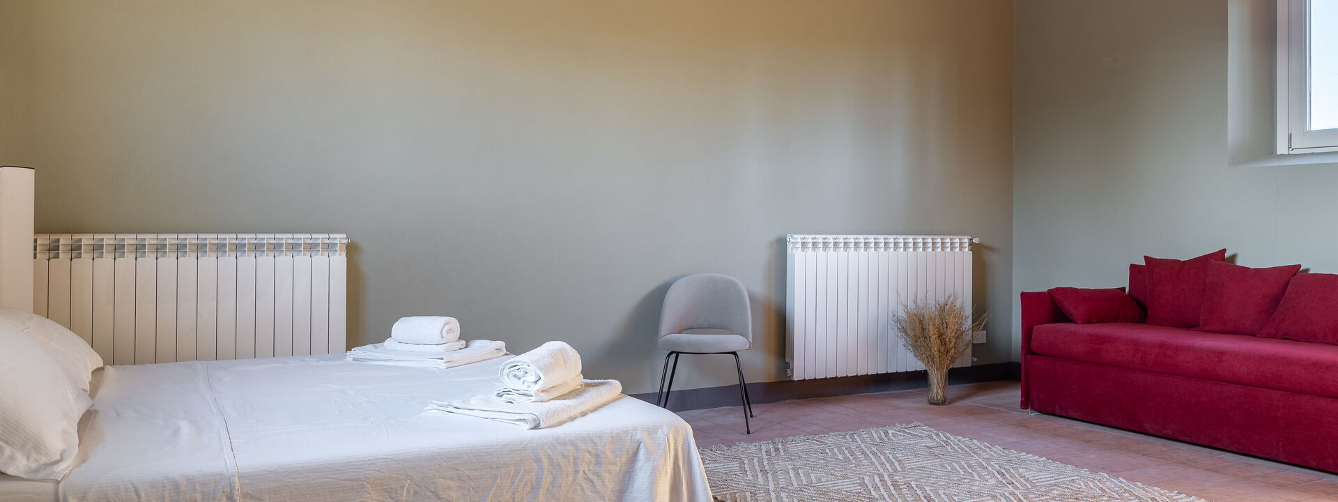Relais Badia a Passignano - Cottage Brunello di Relais Badia a Passignano: Autunno, Camera da letto, Estate, Primavera