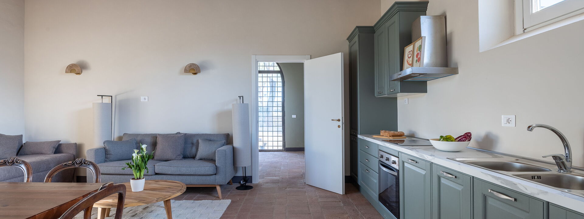 Relais Badia a Passignano - Cottage Brunello di Relais Badia a Passignano: Autunno, Cucina, Estate, Primavera, Soggiorno