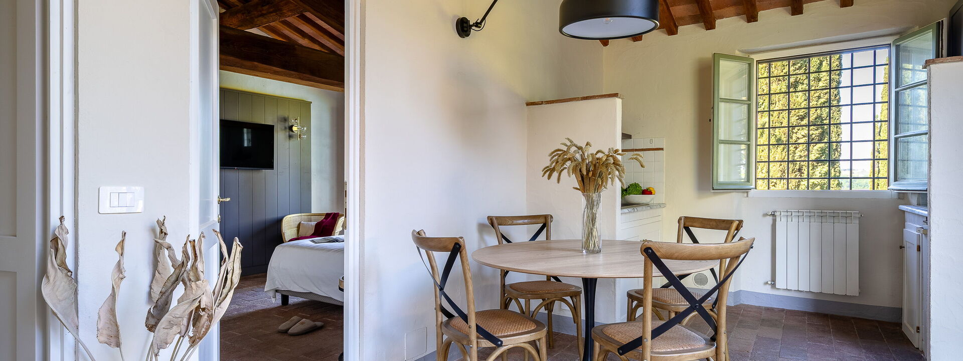 Relais Badia a Passignano - Relais Badia a Passignano - Appartamento Vermentino: Automne, Cuisine, Été, Printemps, Salon