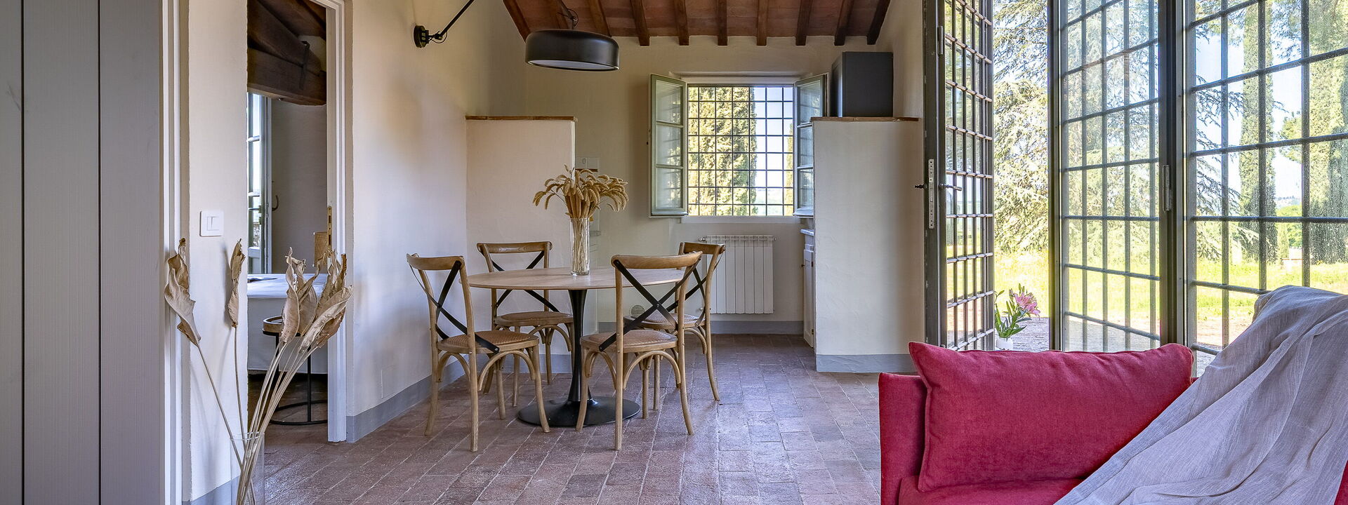 Relais Badia a Passignano - Relais Badia a Passignano - Appartamento Vermentino: Automne, Cuisine, Été, Printemps, Salon