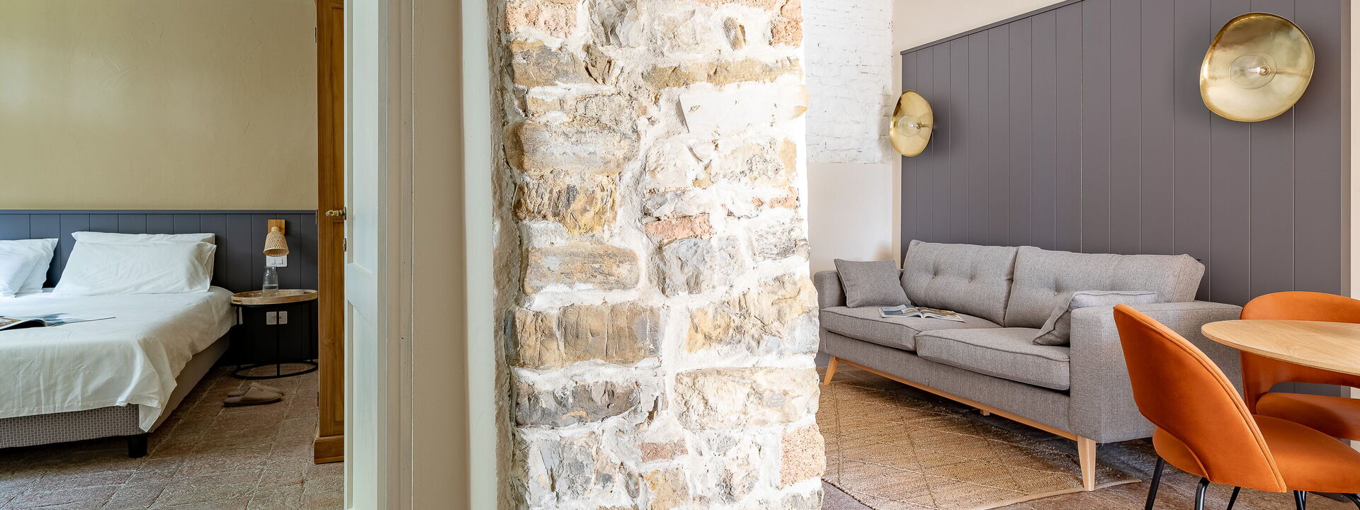 Relais Badia a Passignano - Relais Badia a Passignano - Appartamento Nebbiolo: Frühling, Herbst, Schlafzimmer, Sommer