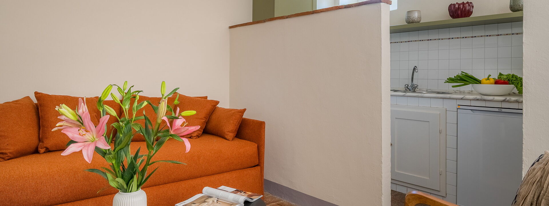 Relais Badia a Passignano - Relais Badia a Passignano - Appartamento Montepulciano: Frühling, Herbst, Küche, Sommer