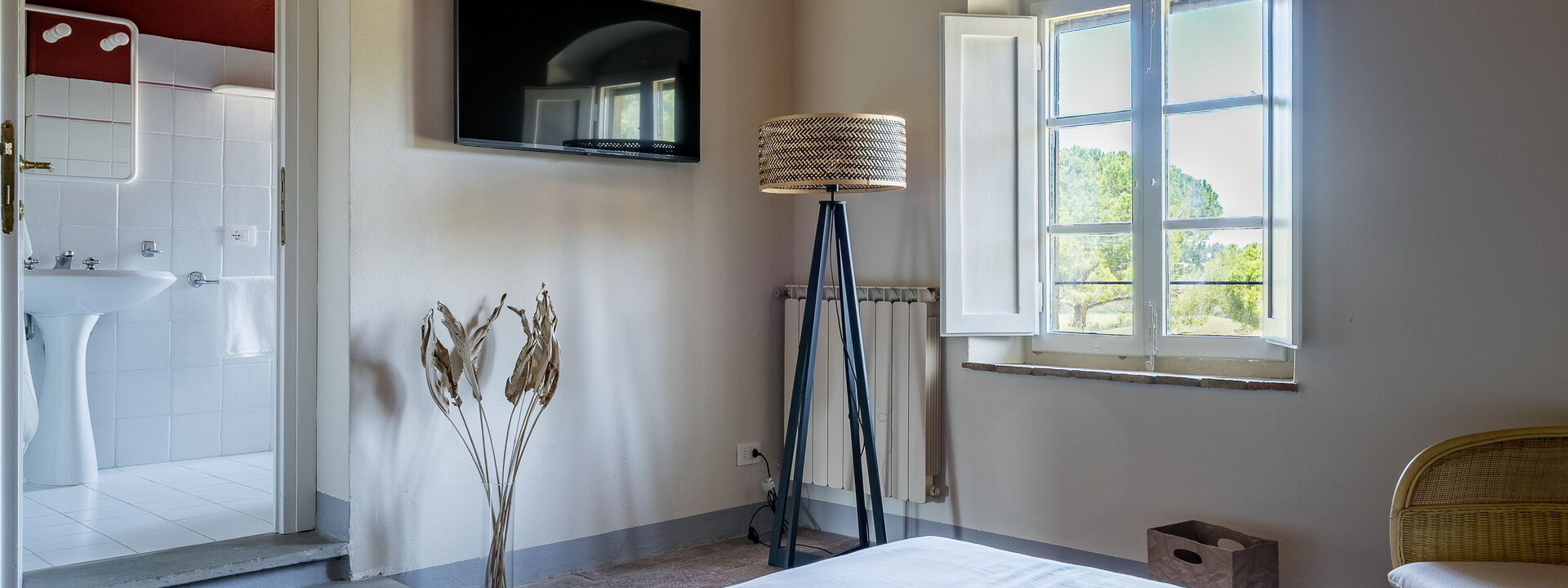 Relais Badia a Passignano - Relais Badia a Passignano - Appartamento Garnacha: Frühling, Herbst, Schlafzimmer, Sommer