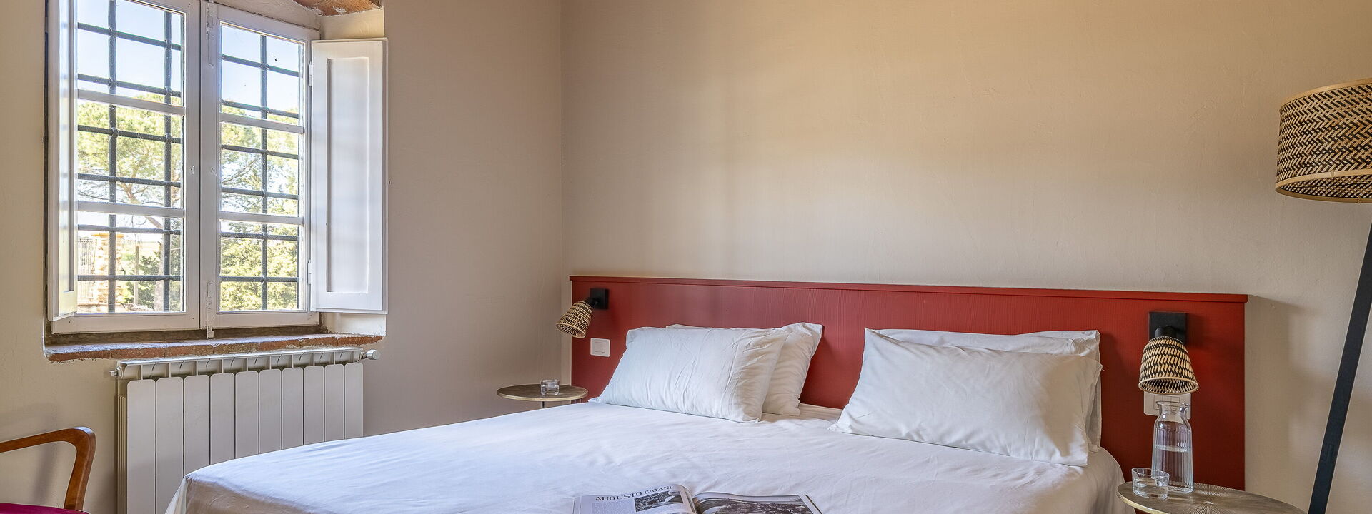 Relais Badia a Passignano - Relais Badia a Passignano - Appartamento Chardonnay: Automne, chambre à coucher, Été, Printemps