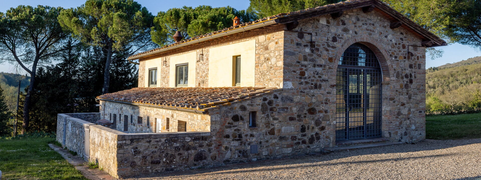 Relais Badia a Passignano - Cottage Brunello di Relais Badia a Passignano: Autunno, Entrata Principale, Estate, Primavera