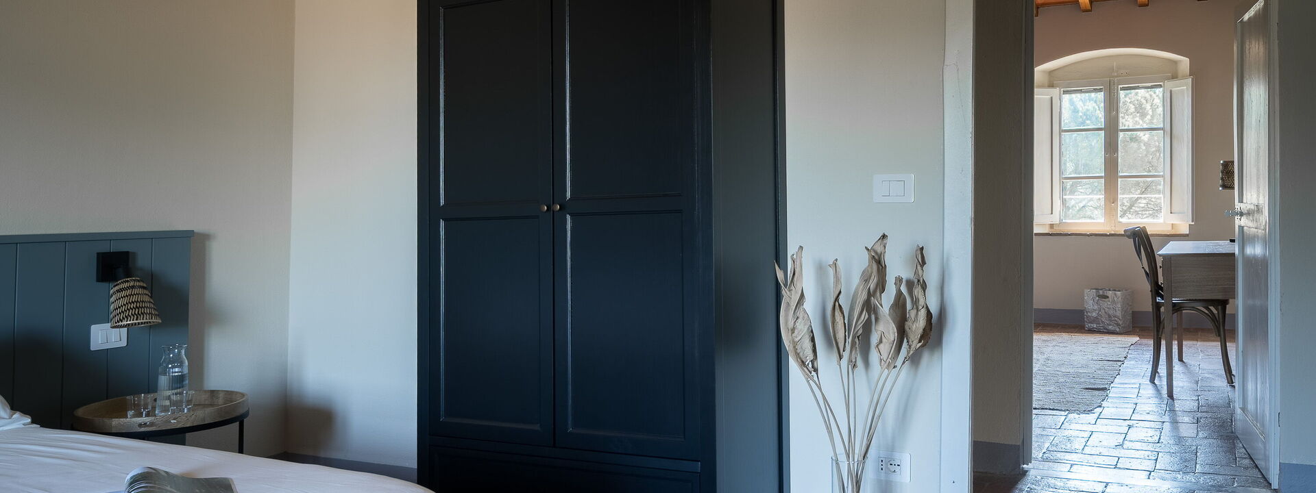 Relais Badia a Passignano - Relais Badia a Passignano - Appartamento Garnacha: Frühling, Herbst, Schlafzimmer, Sommer