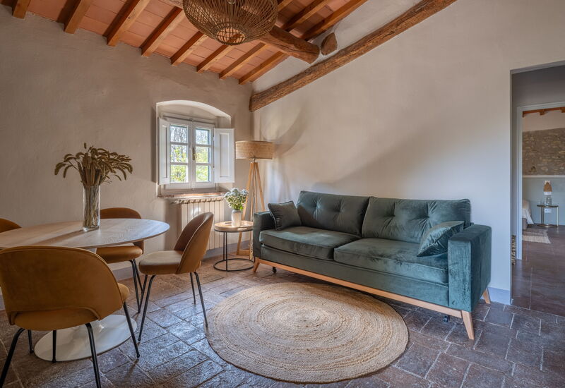 Relais Badia a Passignano - Relais Badia a Passignano - Appartamento Merlot: Automne, Cuisine, Été, Printemps, Salon