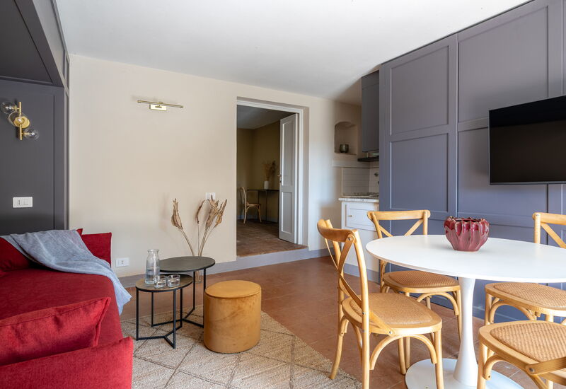 Relais Badia a Passignano - Relais Badia a Passignano - Appartamento Pinot Nero: Automne, Été, Printemps, Salon