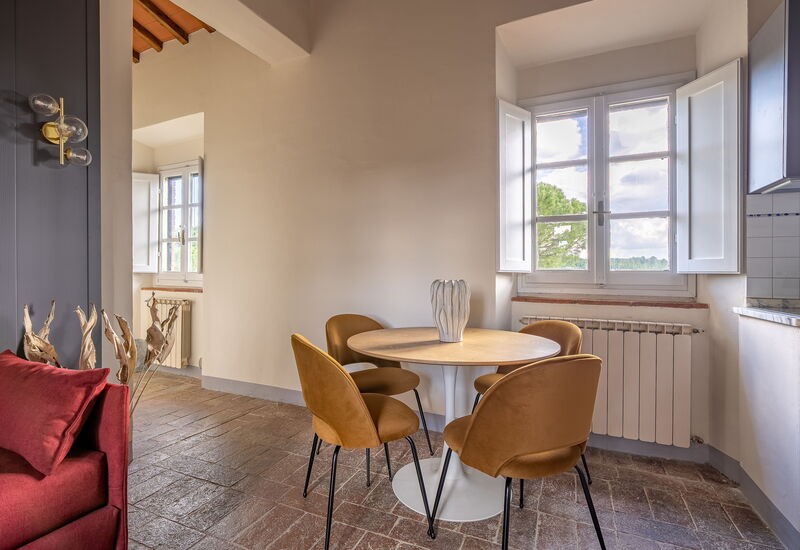 Relais Badia a Passignano - Relais Badia a Passignano - Appartamento Cabernet: Automne, Cuisine, Été, Printemps, Salon