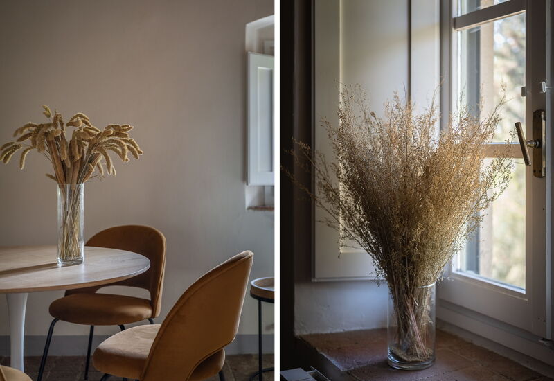 Relais Badia a Passignano - Relais Badia a Passignano - Appartamento Cabernet: Automne, Détails de la chambre, Été, Printemps