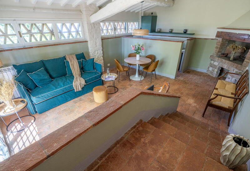 Relais Badia a Passignano - Relais Badia a Passignano - Appartamento Sangiovese: Automne, Cuisine, Été, Printemps, Salon