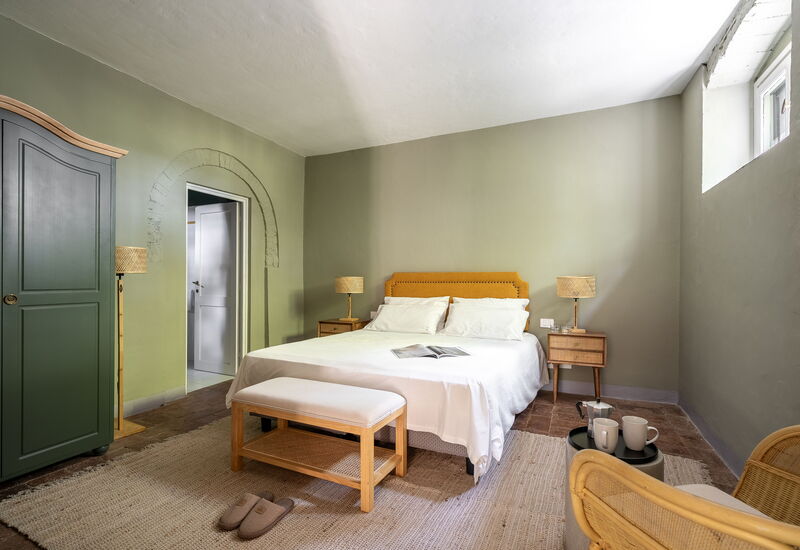 Relais Badia a Passignano - Relais Badia a Passignano - Appartamento Sangiovese: Automne, chambre à coucher, Été, Printemps