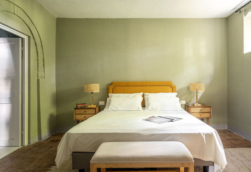 Relais Badia a Passignano - Relais Badia a Passignano - Appartamento Sangiovese: Automne, chambre à coucher, Été, Printemps