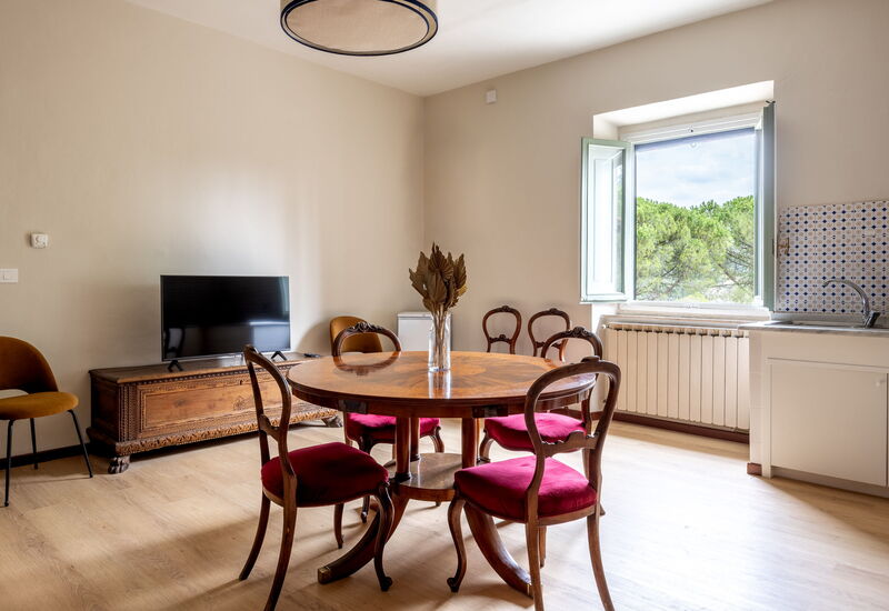 Relais Badia a Passignano - Relais Badia a Passignano - Appartamento Prosecco: Automne, Cuisine, Été, Printemps, Salon