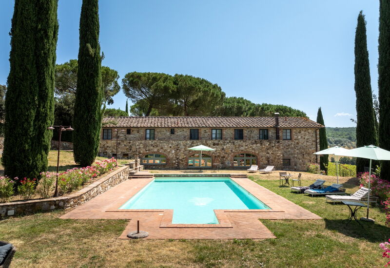 Relais Badia a Passignano: Automne, bassin, Été, Printemps