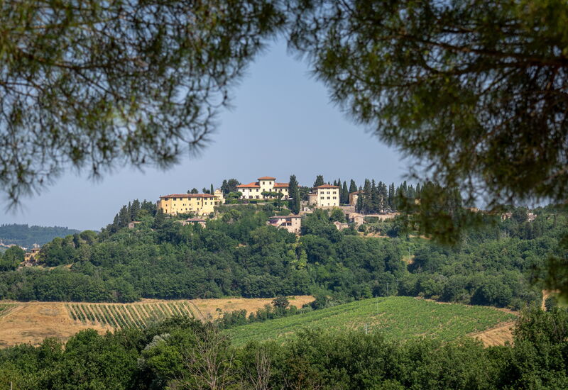 Relais Badia a Passignano: Automne, Été, Printemps, Vues