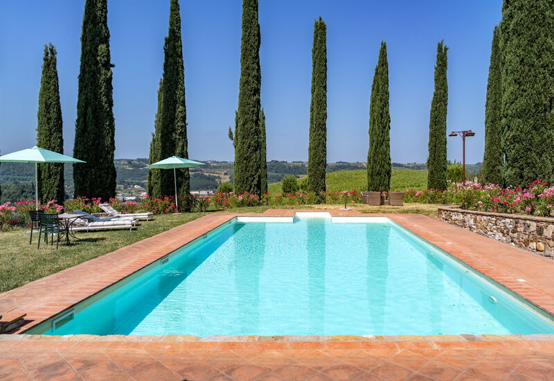 Relais Badia a Passignano: Automne, bassin, Été, Printemps