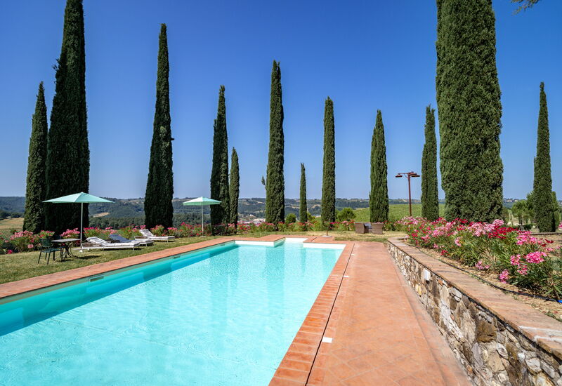 Relais Badia a Passignano: Automne, bassin, Été, Printemps