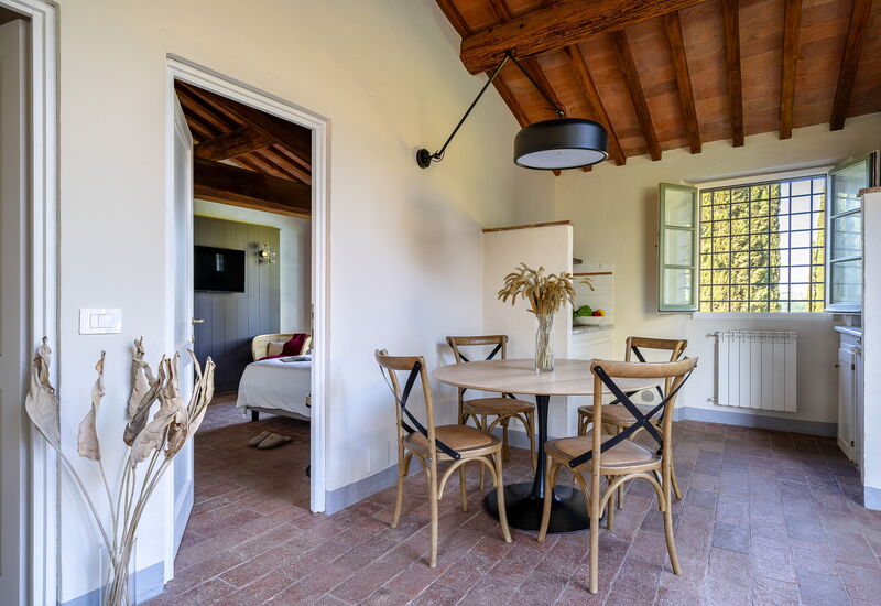 Relais Badia a Passignano - Relais Badia a Passignano - Appartamento Vermentino: Automne, Cuisine, Été, Printemps, Salon