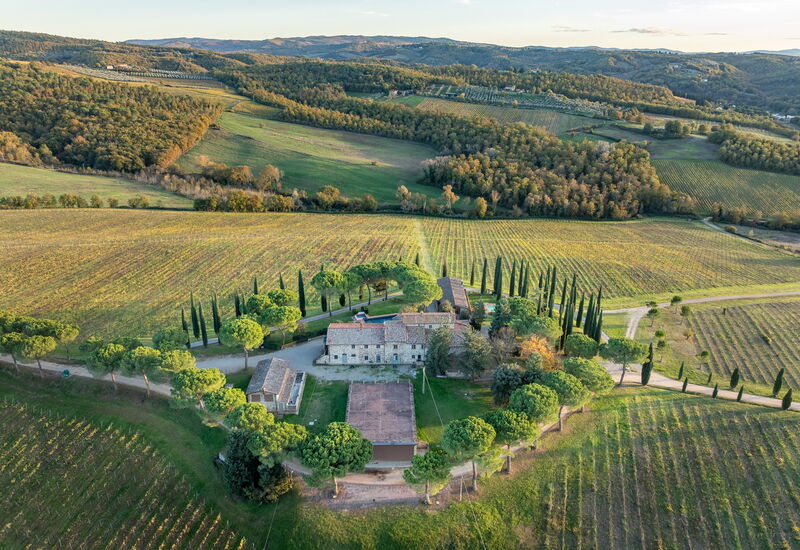 Relais Badia a Passignano: Automne, Été, Printemps, Vues