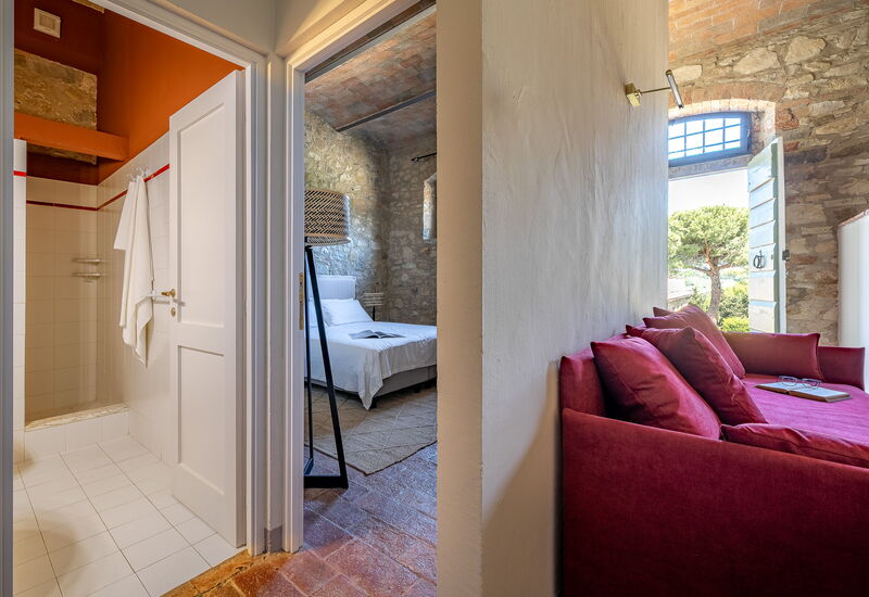 Relais Badia a Passignano - Relais Badia a Passignano - Appartamento Pinot Grigio: Automne, Été, Printemps, Salon