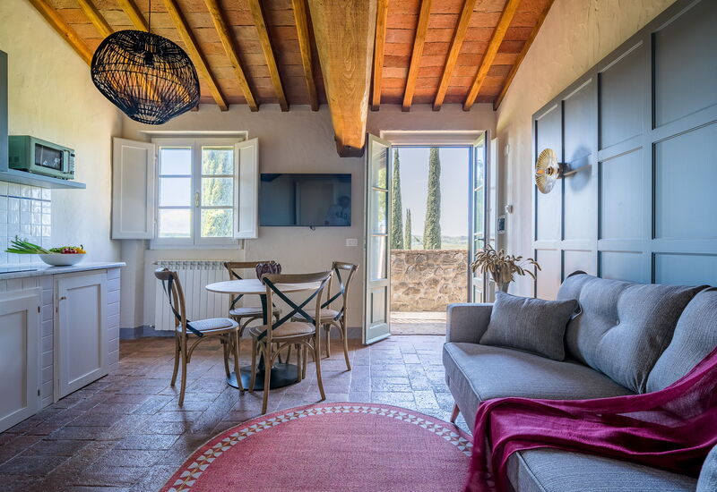 Relais Badia a Passignano - Relais Badia a Passignano - Appartamento Moscato: Automne, Cuisine, Été, Printemps