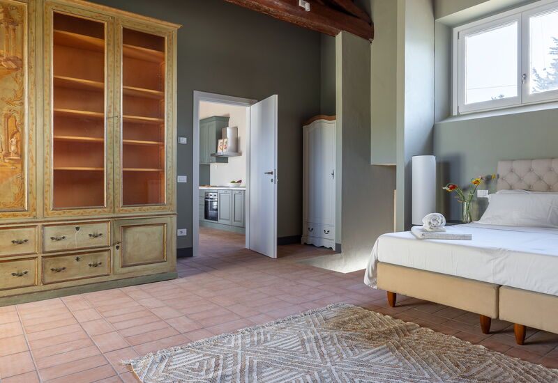 Relais Badia a Passignano - Cottage Brunello di Relais Badia a Passignano: Automne, chambre à coucher, Été, Printemps