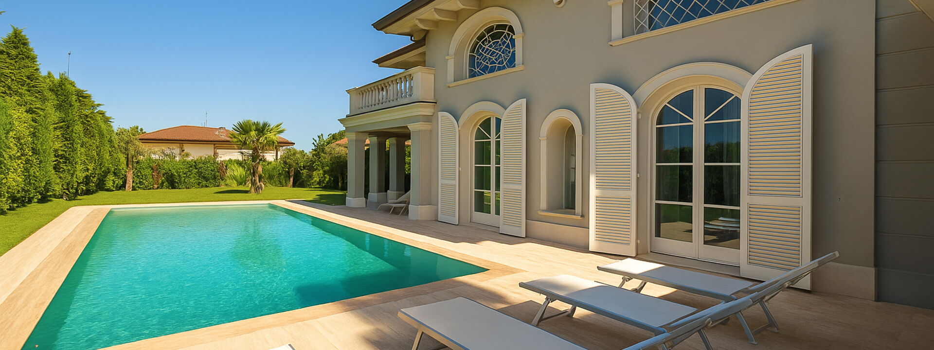 Villa Forte Dei Marmi, Pool & Garden: Autunno, Estate, Piscina, Primavera