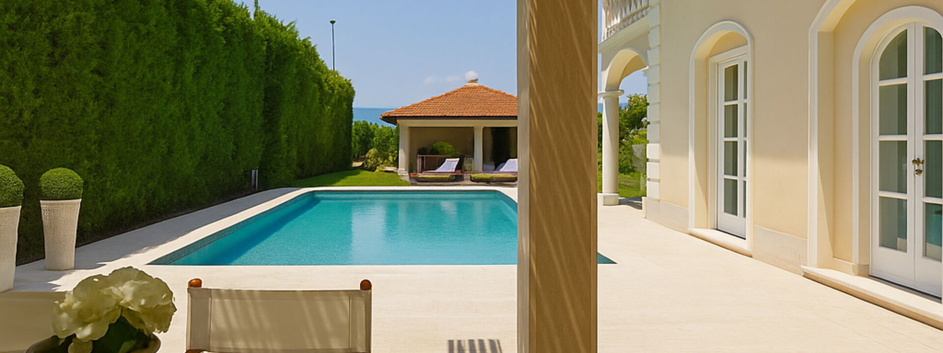 Villa Forte Dei Marmi, Pool & Garden: Autunno, Estate, Piscina, Primavera