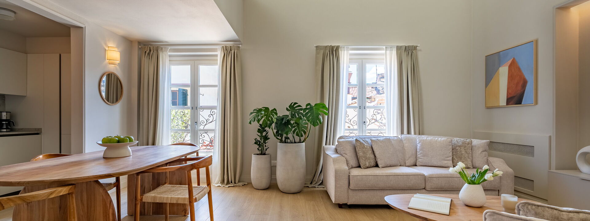 Deservi Charming Apartments - Deservi Charming Apartments 11: Frühling, Herbst, Küche, Sommer, Winter, Wohnzimmer