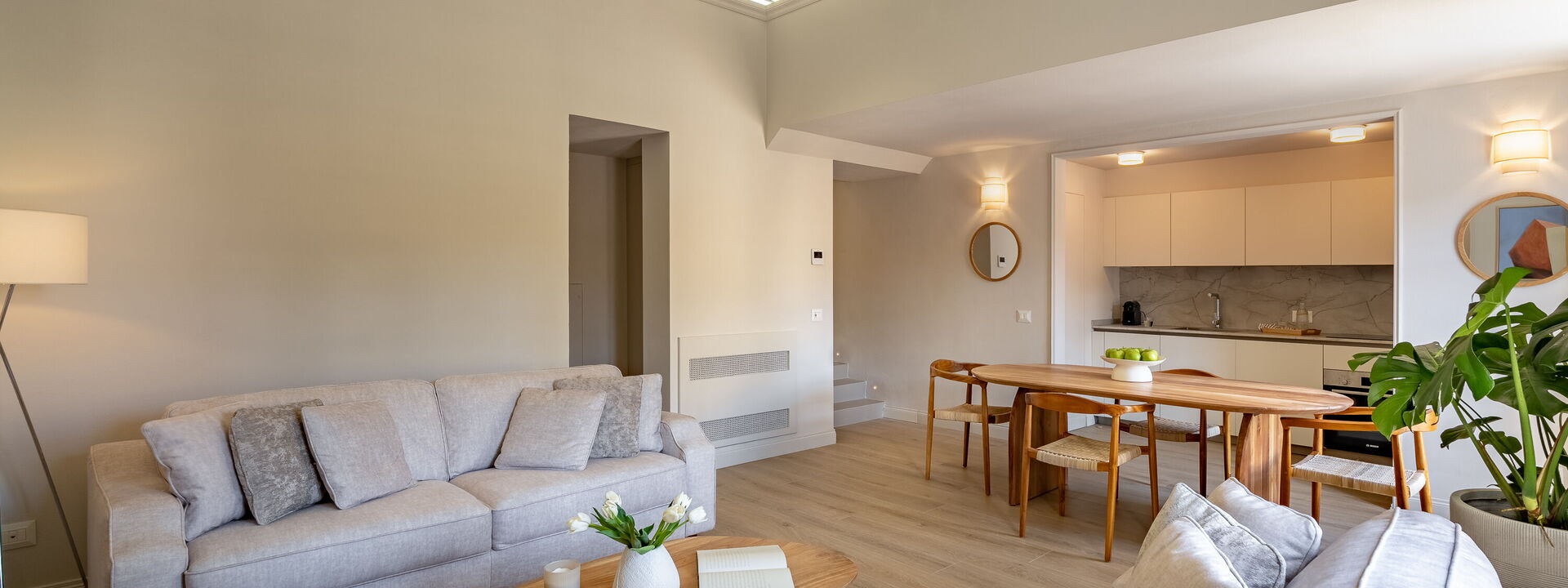 Deservi Charming Apartments - Deservi Charming Apartments 11: Frühling, Herbst, Küche, Sommer, Winter, Wohnzimmer